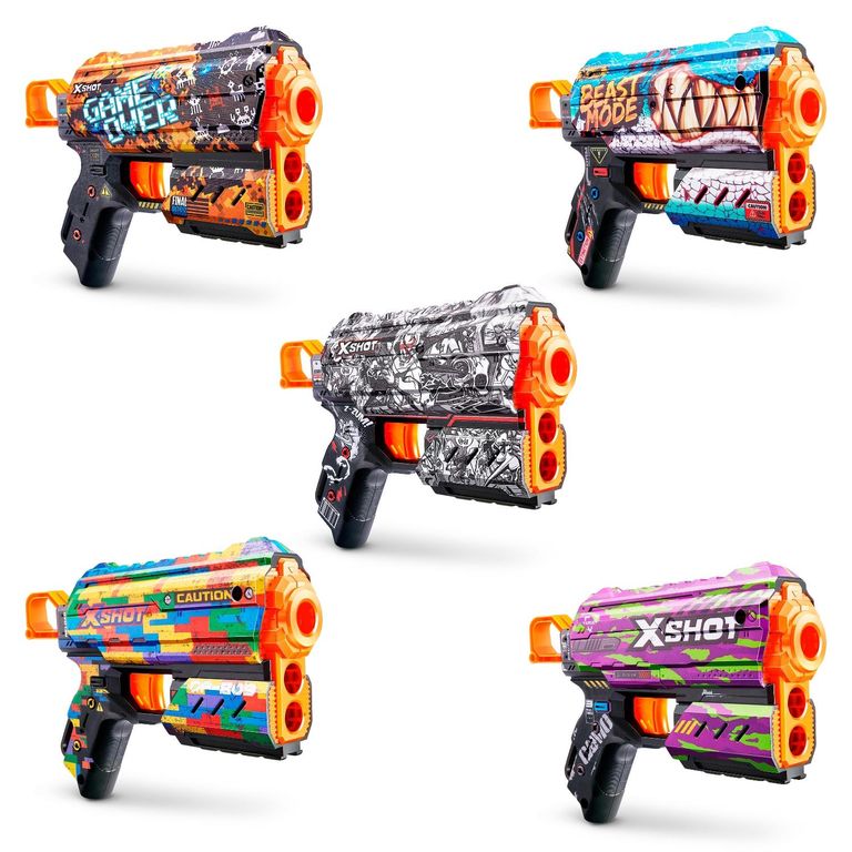 Lanza Dardos Flux Skins 8 Dardos