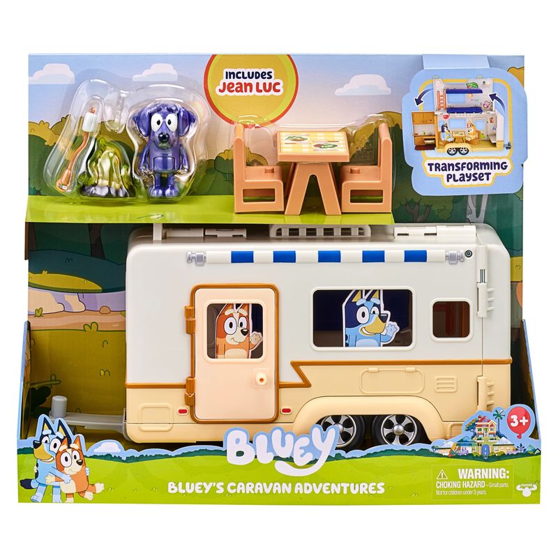 BLUEY - Set Vehículo Campervan S5 Bluey