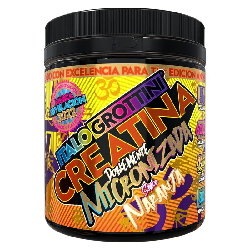 ITALO GROTTINI - Creatina 432 Gramos 80 Servicios Naranja Italo Grottini