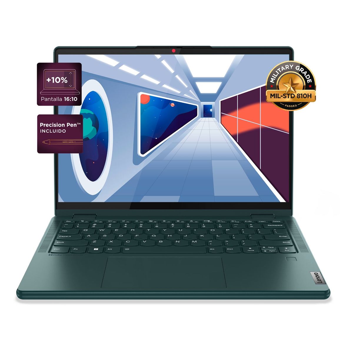 LENOVO - Notebook Yoga 6 2en1 AMD Ryzen 7-7730U 16GB RAM 1TB SSD 13,3" WUXGA IPS Táctil + Lápiz Lenovo