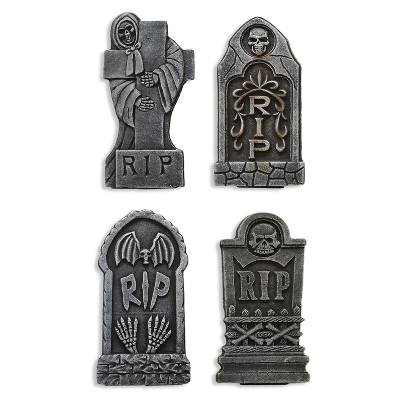 FRANK & MORTIS - Pack 4 Lapidas Frank & Mortis