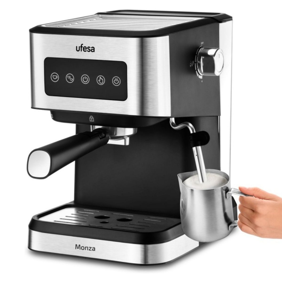 UFESA - Cafetera Expresso MONZA - 1050 W Ufesa