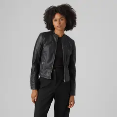 VERO MODA - Chaqueta Eco Cuero Mujer
