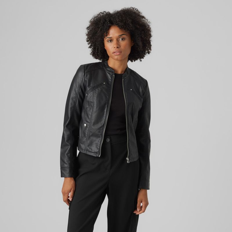 VERO MODA - Chaqueta Eco Cuero Mujer Vero Moda