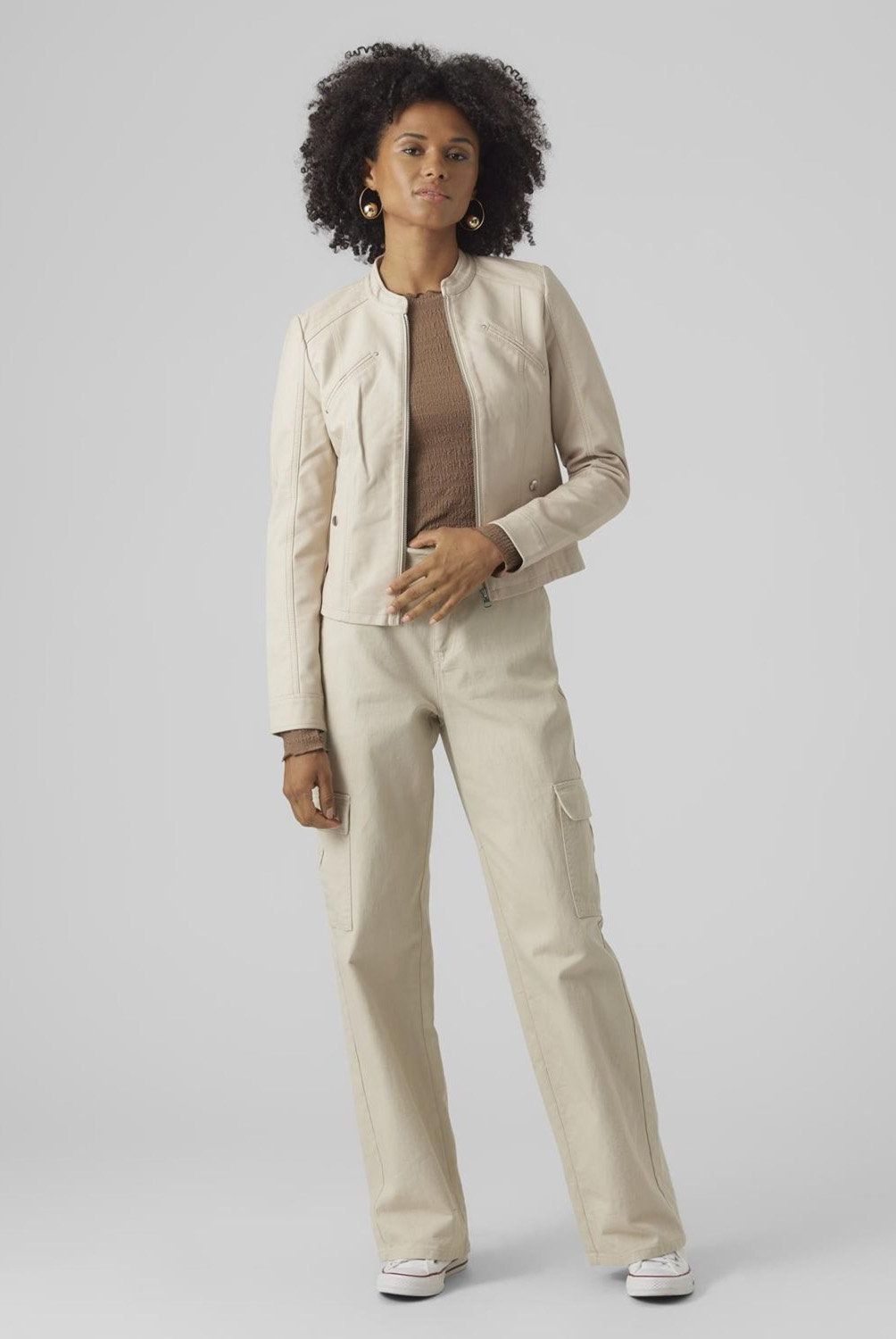 VERO MODA - Chaqueta Eco Cuero Mujer Vero Moda
