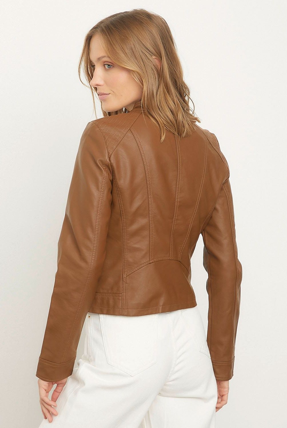 VERO MODA - Chaqueta Eco Cuero Mujer Vero Moda