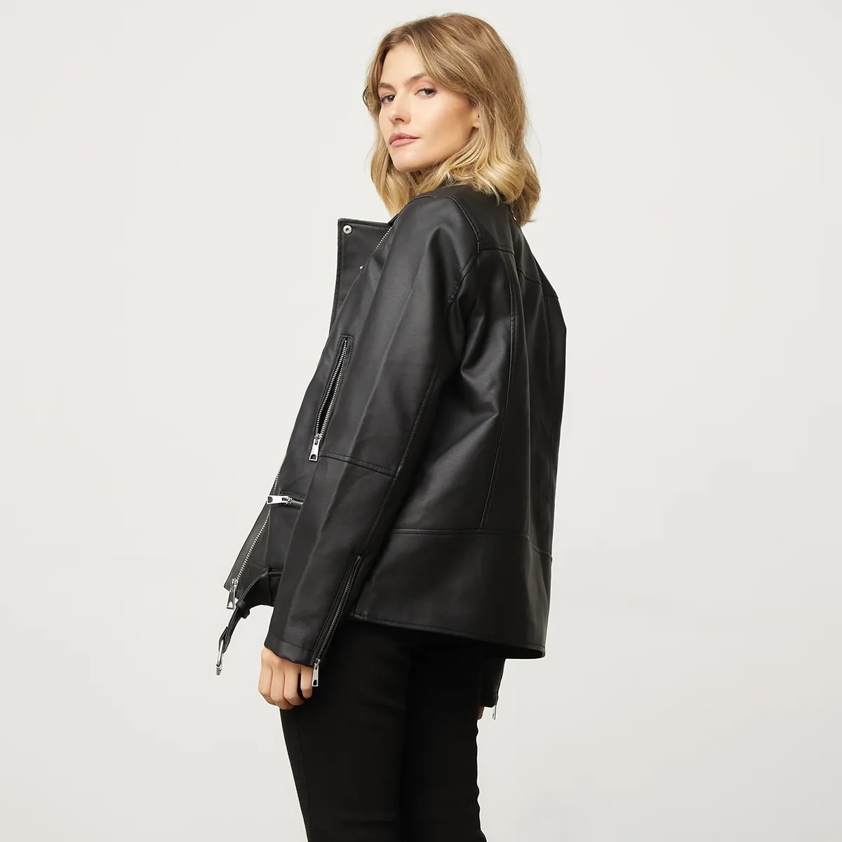 VERO MODA - Chaqueta Eco Cuero Mujer Vero Moda