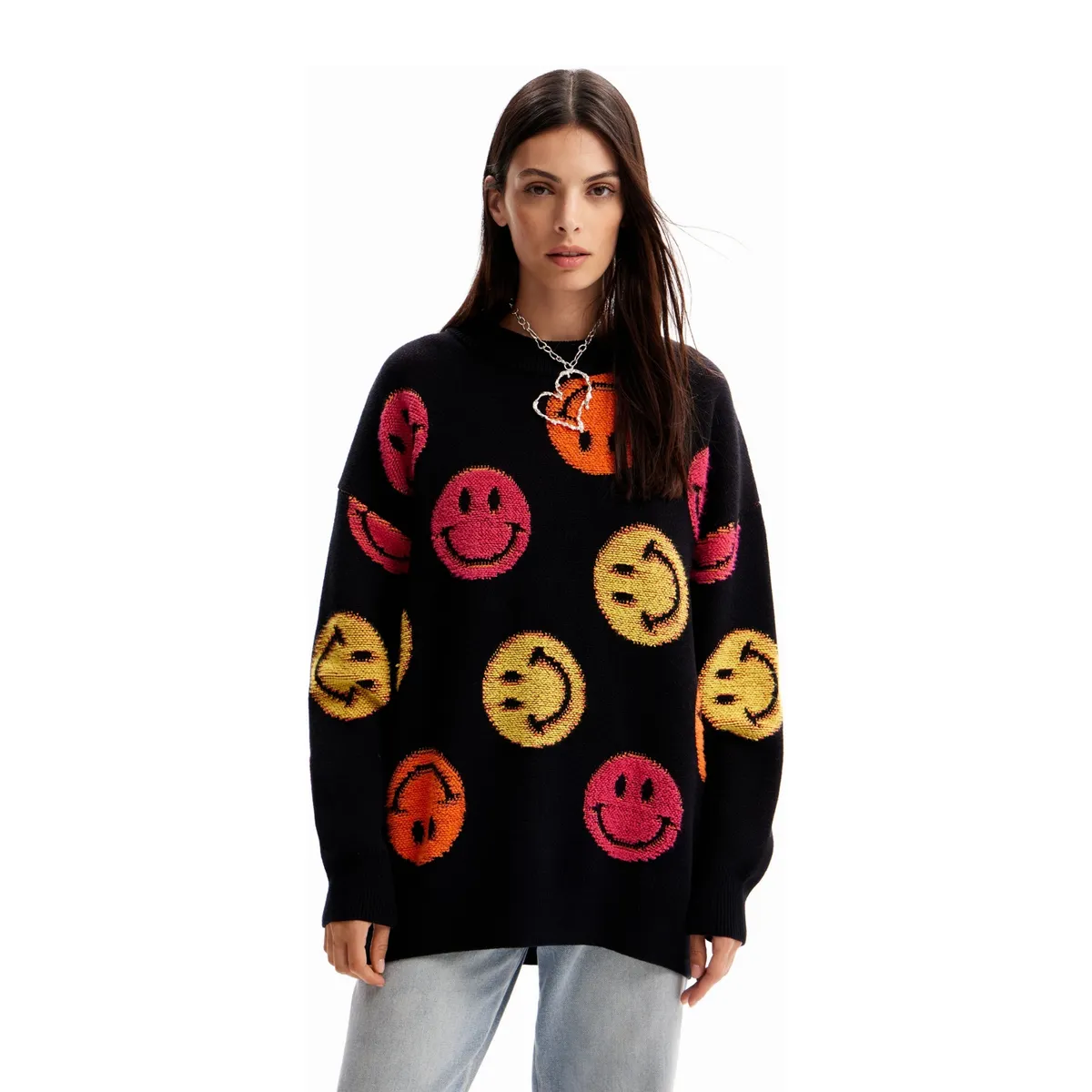 DESIGUAL - Sweater Manga Larga Mujer Desigual