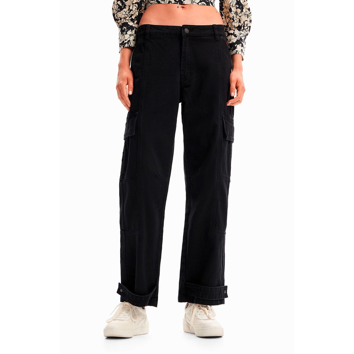 DESIGUAL - Pantalón Cargo Mujer Desigual