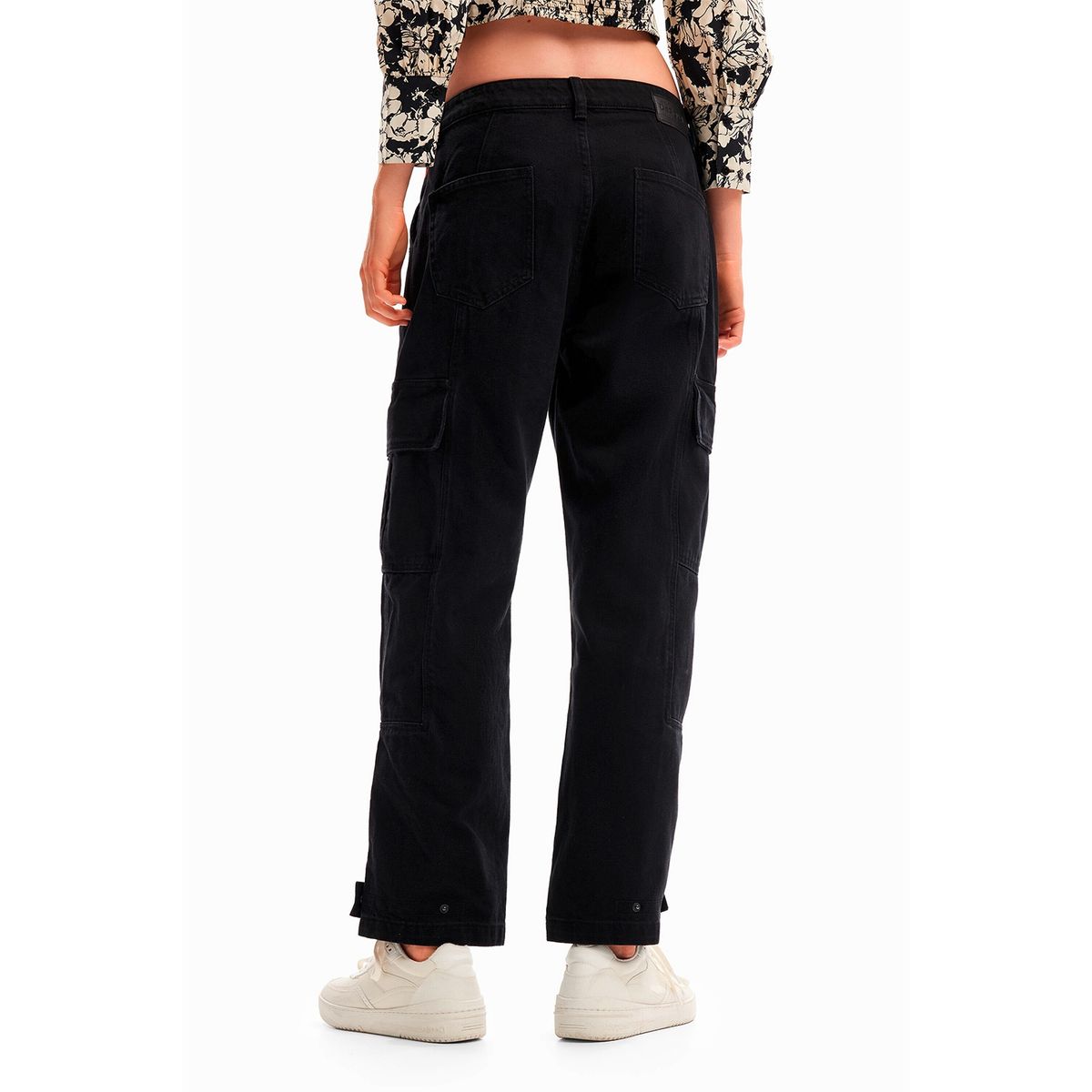 DESIGUAL - Pantalón Cargo Mujer Desigual