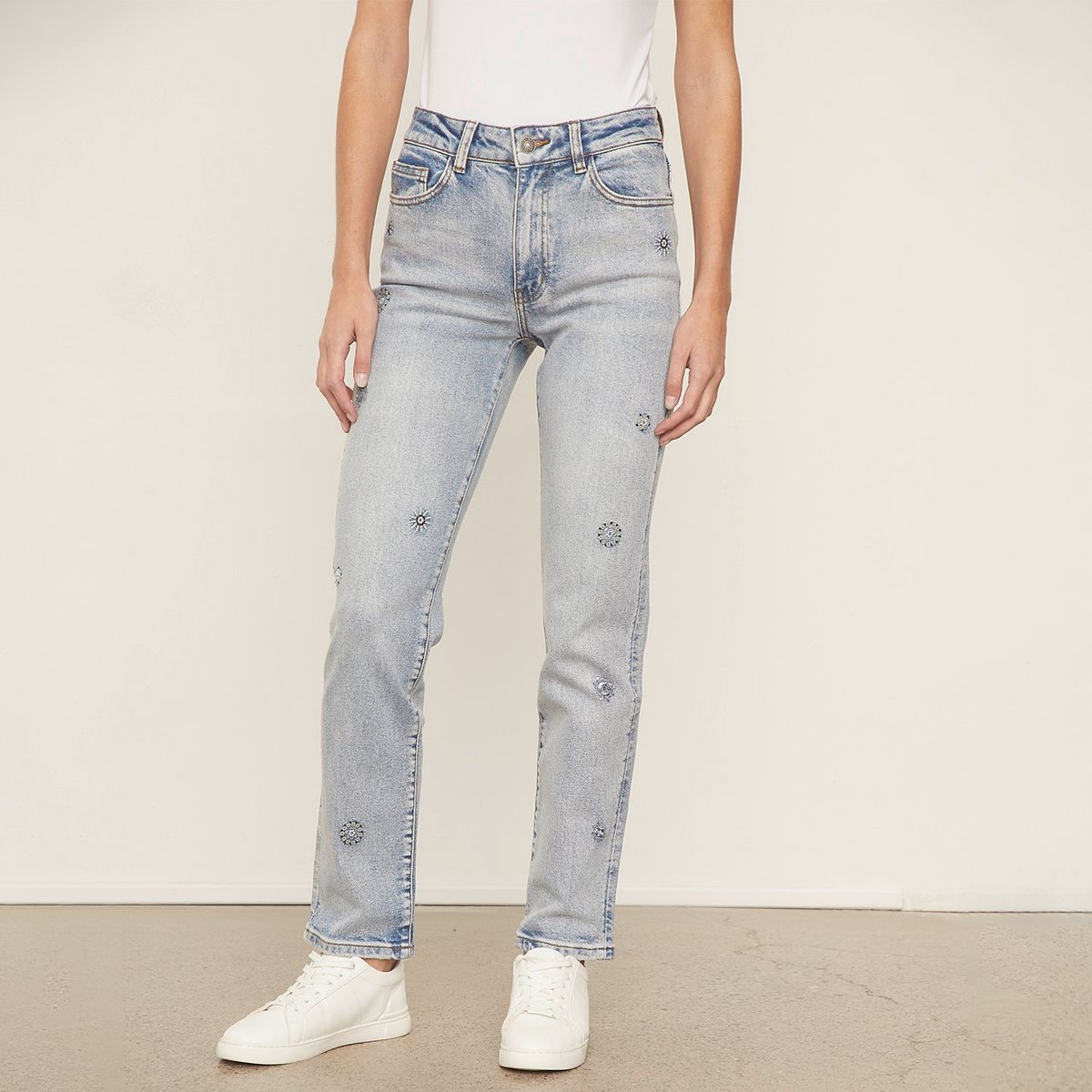 DESIGUAL - Jeans Straight mujer Desigual