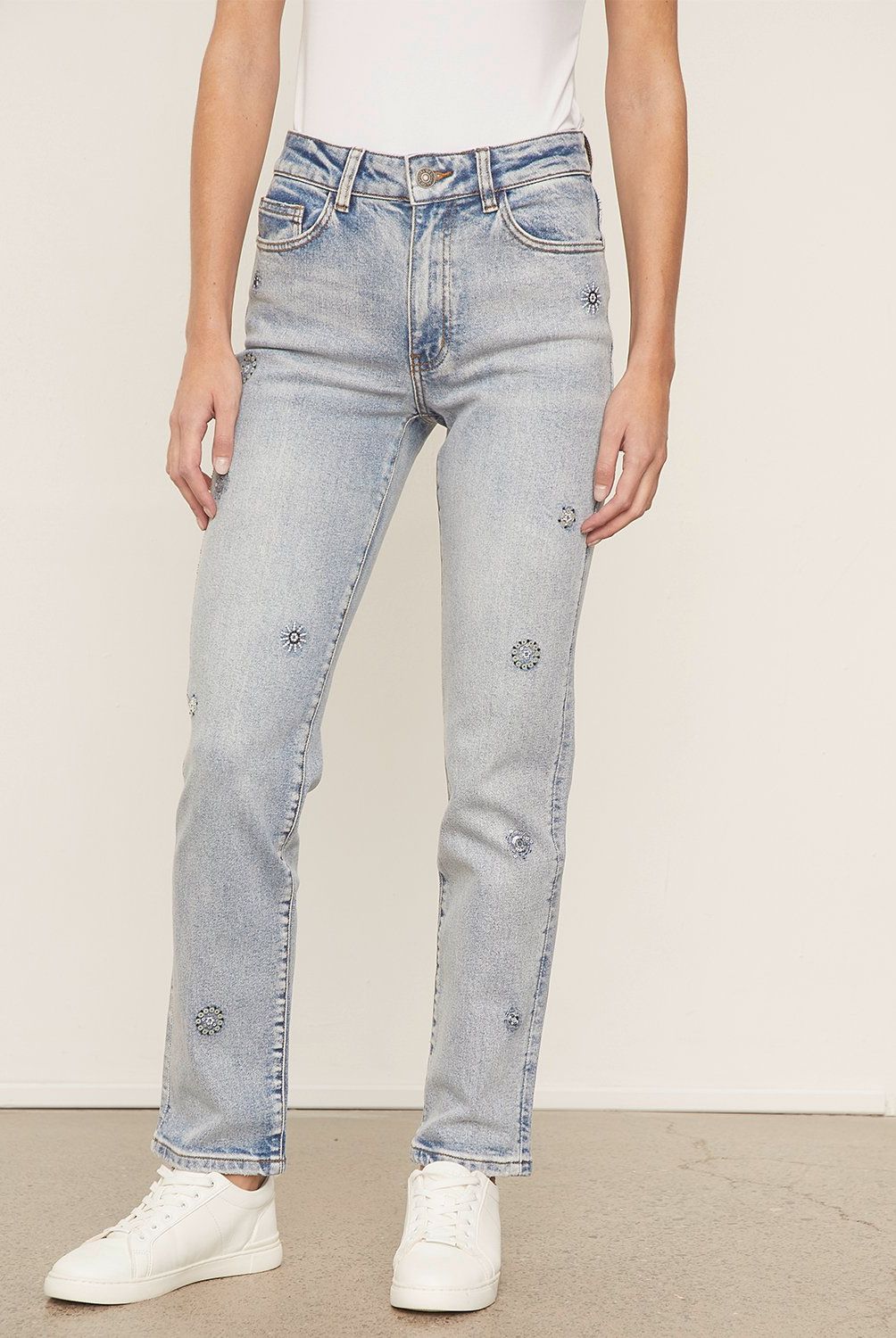 DESIGUAL - Jeans Straight mujer Desigual