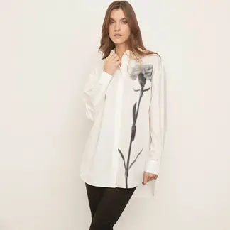 DESIGUAL - Blusa Oversize Flor Mujer