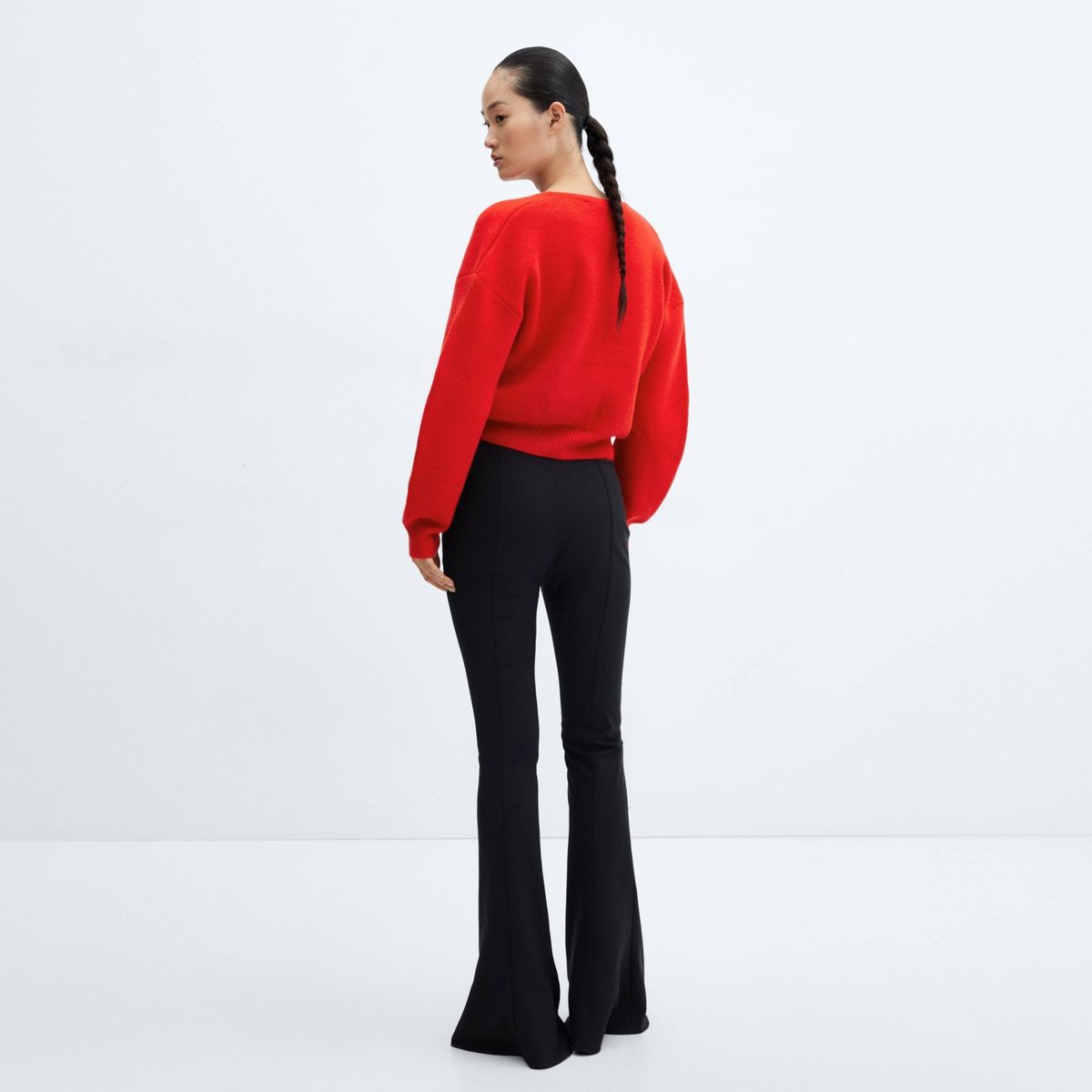 MANGO - Cardigan Punto Botones Joya Mujer Mango