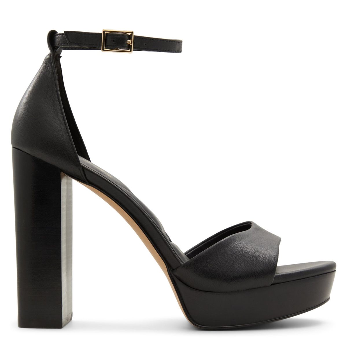 ALDO - Enaegyn Sandalia Mujer Cuero Negro Aldo