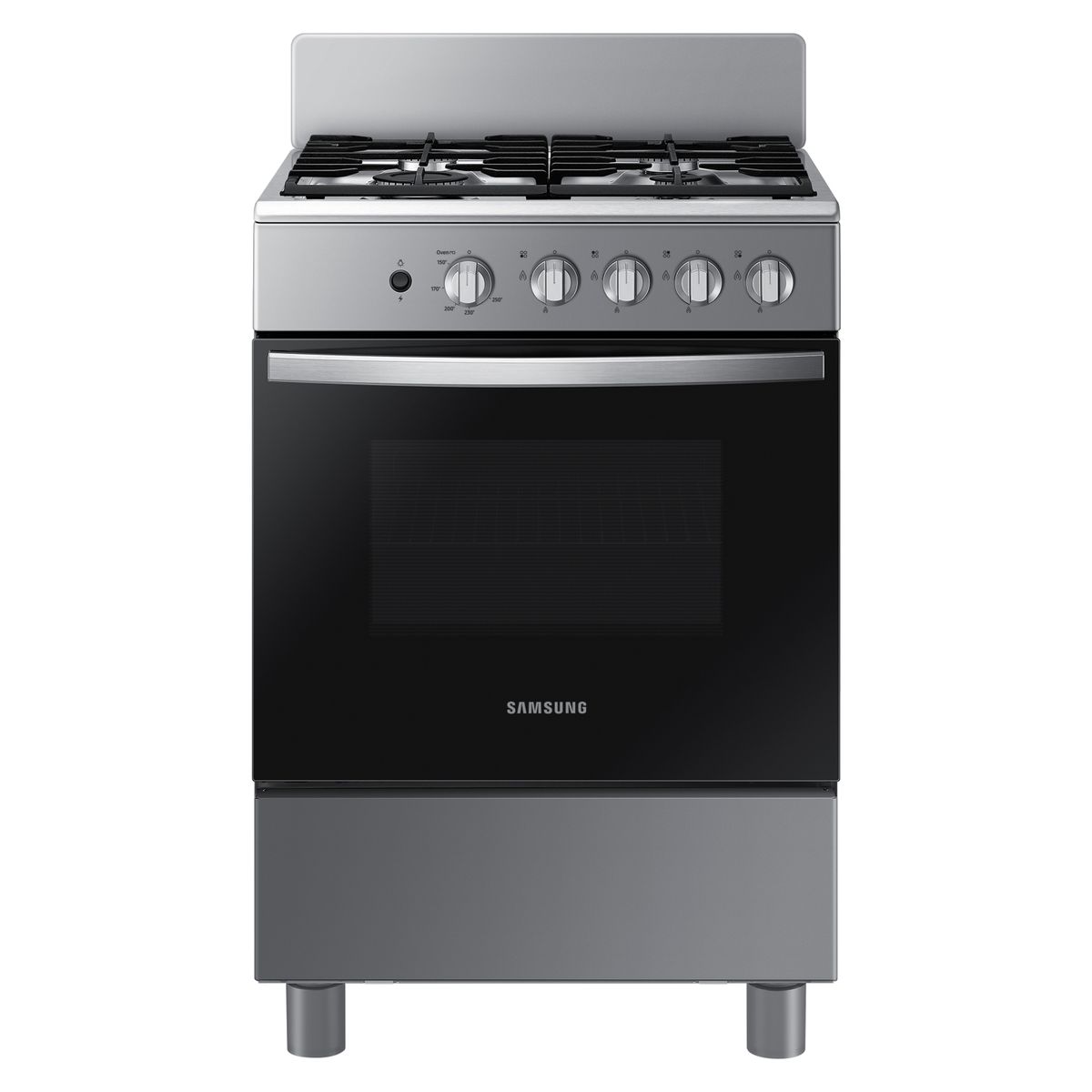 SAMSUNG - Cocina A Gas Con 4 Quemadores Horno De 71.5Lt Con Quemador Rápido Samsung