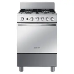 SAMSUNG - Cocinas a Gas 4 Quemadores Horno de 2.5 Cu.Ft (68.7 Lt) Multigas NX24BG57413SZS