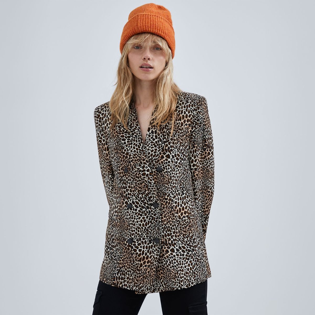 IKKS - Blazer Animal Print Mujer IKKS