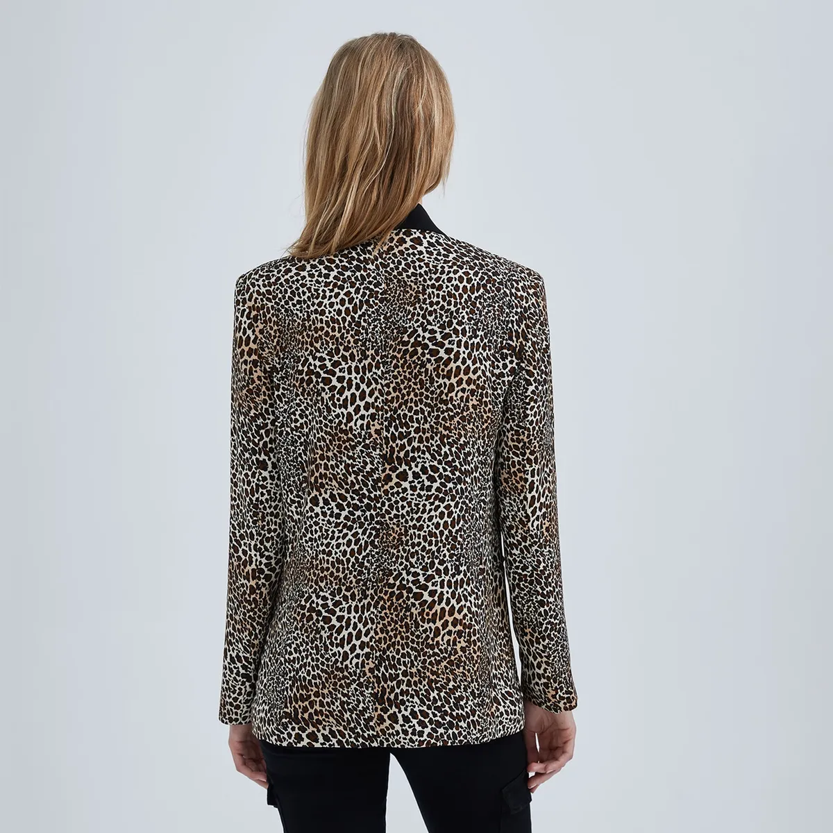 IKKS - Blazer Animal Print Mujer IKKS