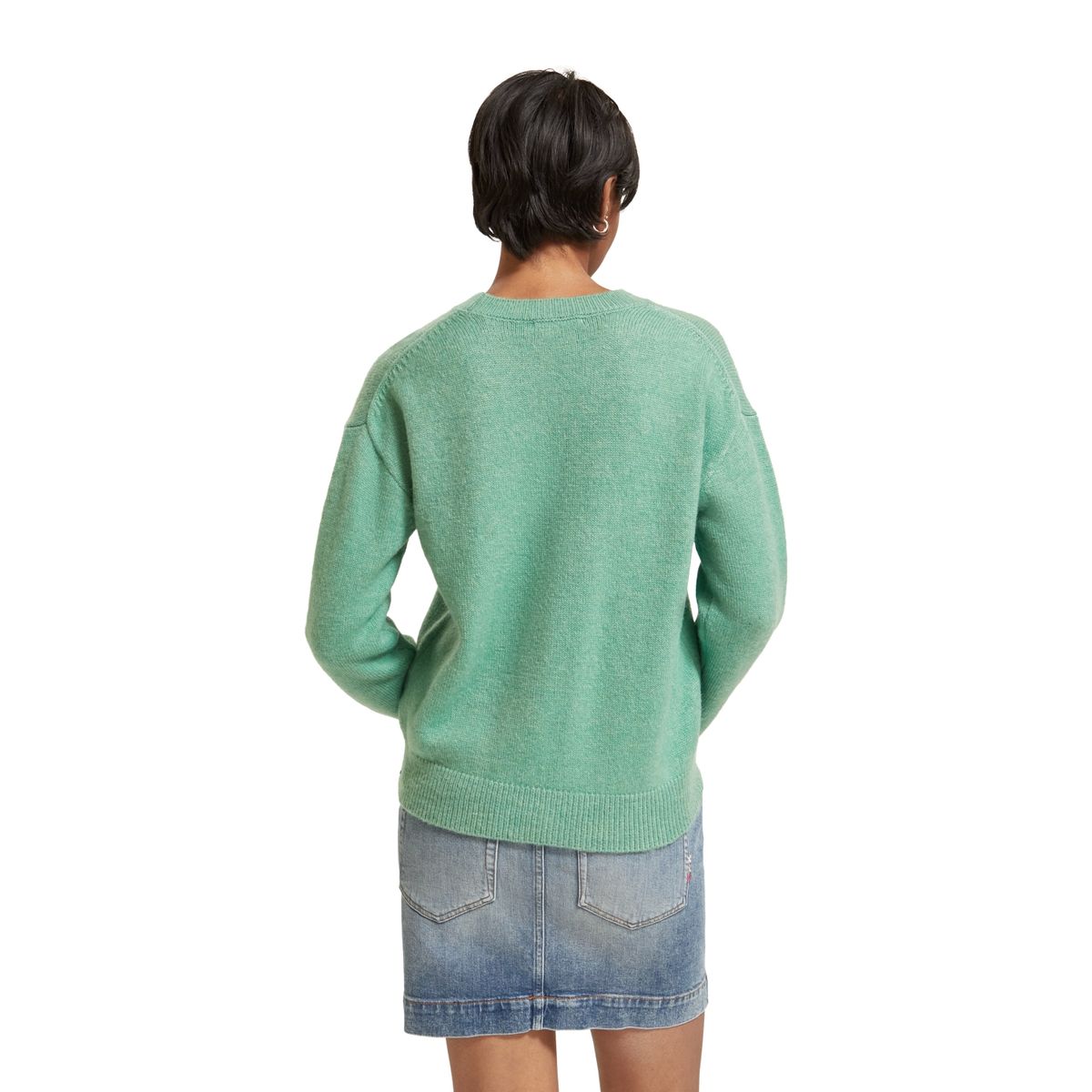 SCOTCH & SODA - Sweater Cuello Redondo S&S Mujer Scotch & Soda