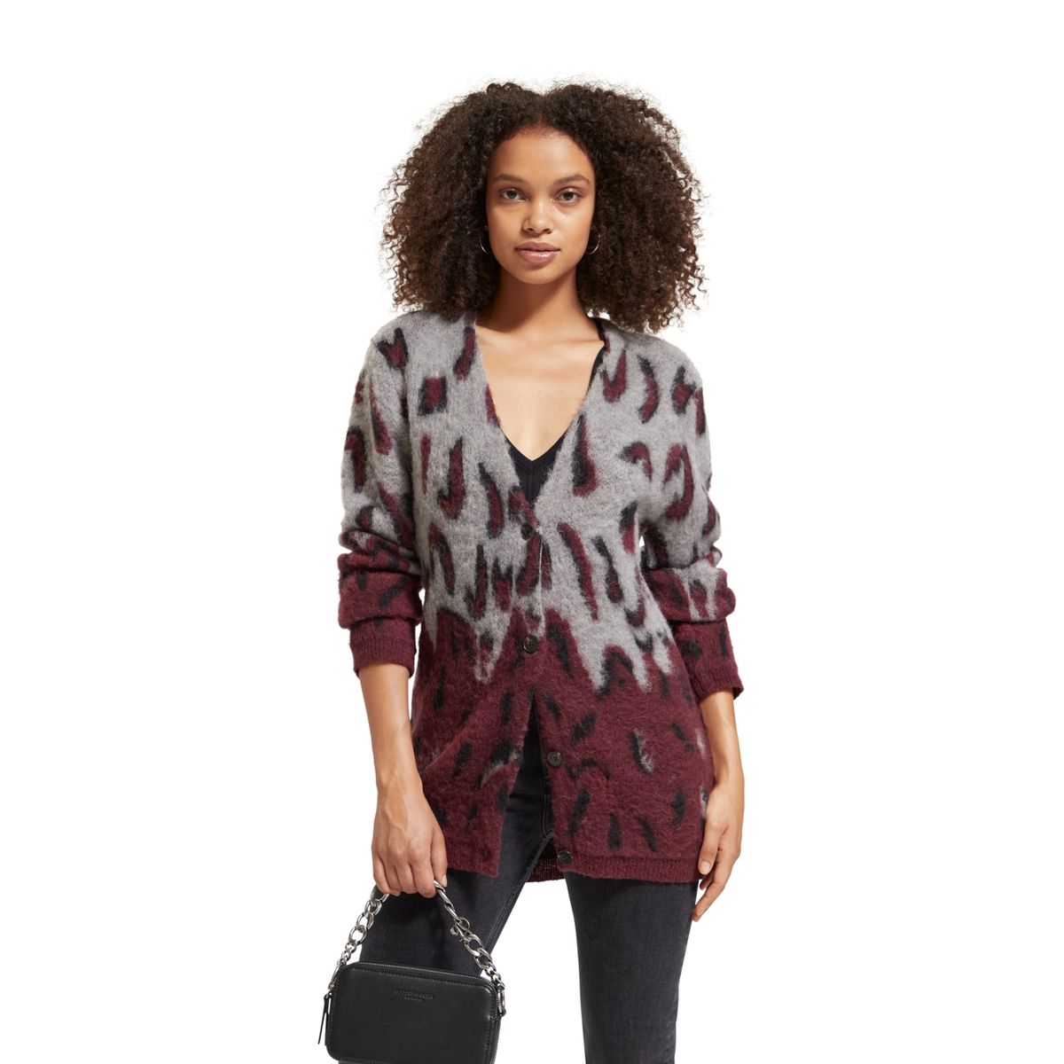 SCOTCH & SODA - Cardigan Animal Print Mujer Scotch & Soda