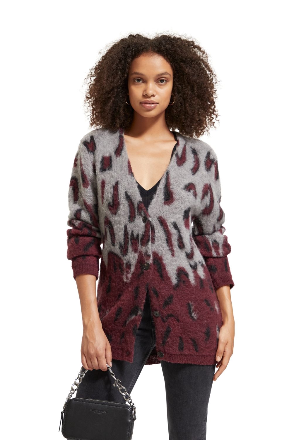 SCOTCH & SODA - Cardigan Animal Print Mujer Scotch & Soda
