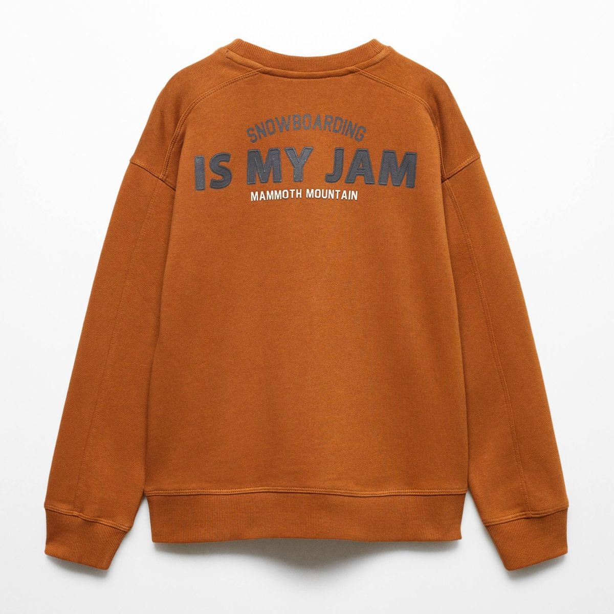 MANGO KIDS - Polerón Mensaje Bordado Niño Mango Kids