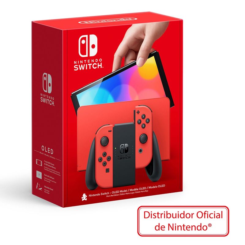 NINTENDO - Consola Oled Red Nintendo Switch