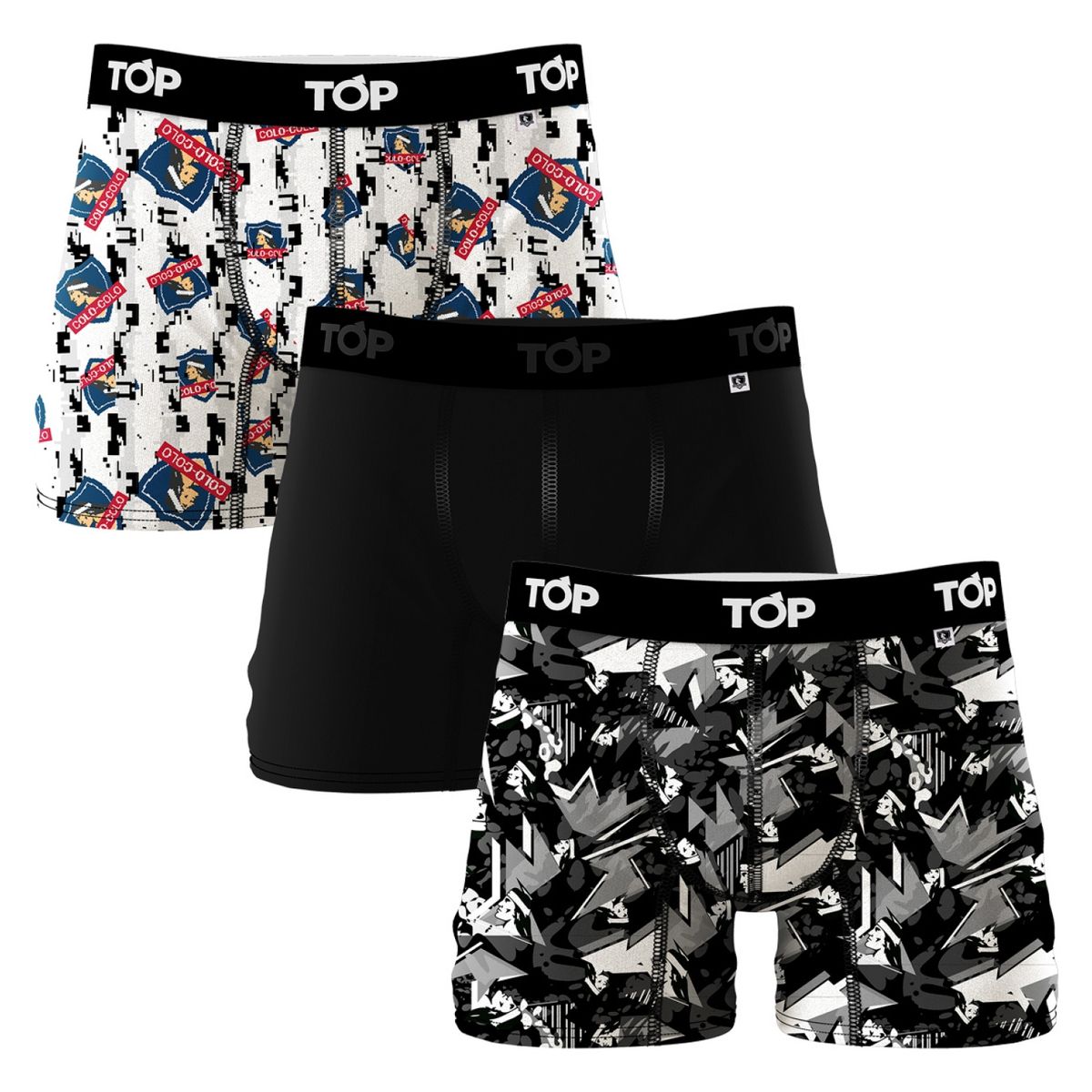TOP - Pack De 3 Boxers Algodón Hombre Top