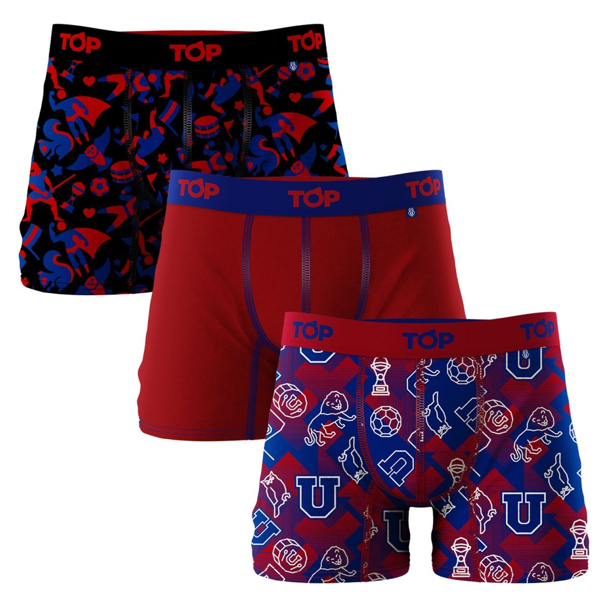 TOP - Pack De 3 Boxers Algodón Hombre Top