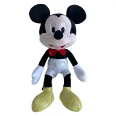 DISNEY - Peluche Mickey Minnie Sparkly 25Cm