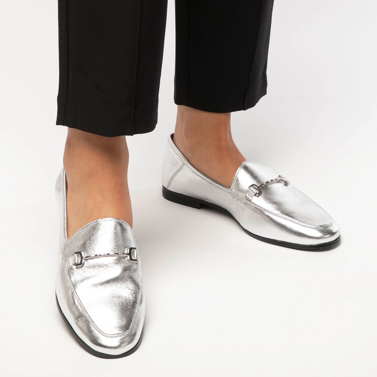 ALDO - Kesley Mocasín Mujer Cuero Gris Aldo