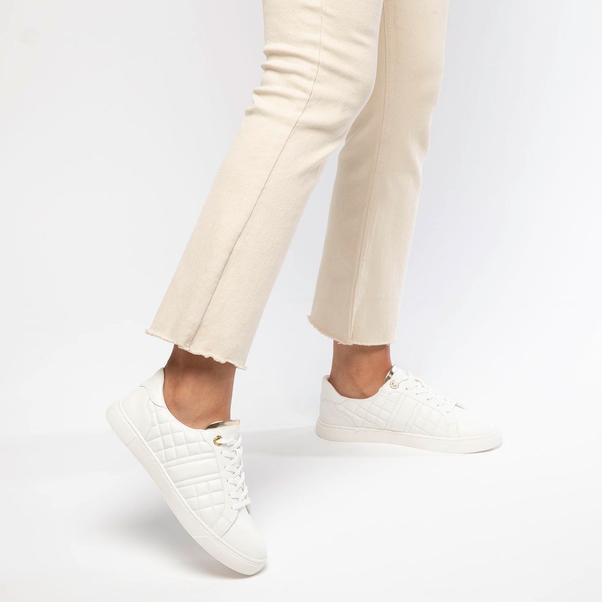 ALDO - Vivien Zapatilla Urbana Mujer Blanco Aldo