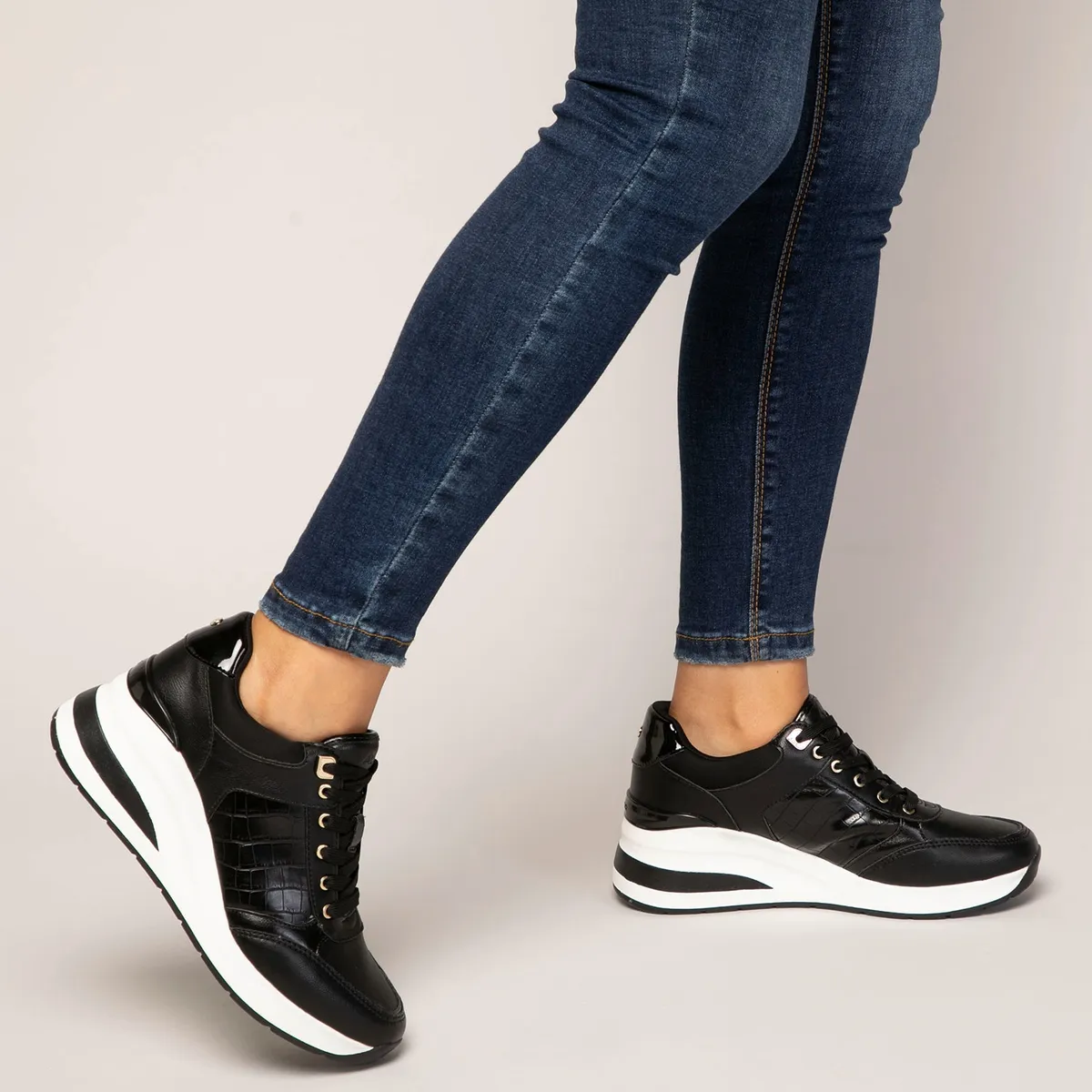 ALDO - Iconistep Zapatilla Urbana Mujer Negro Aldo