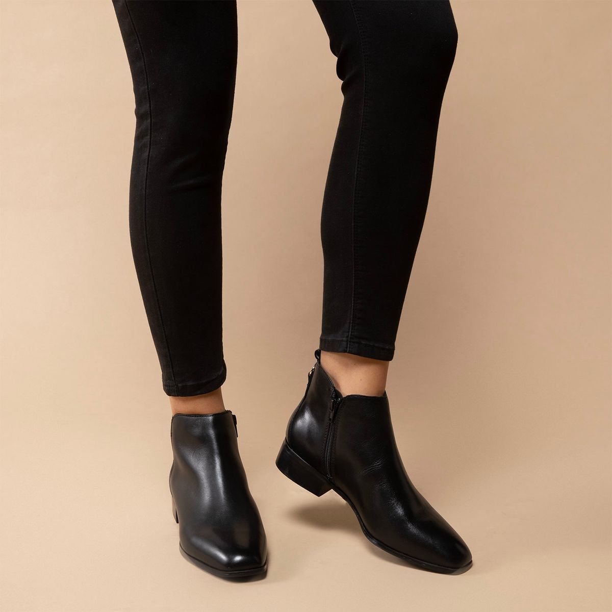 ALDO - Botín Mujer Cuero Negro Aldo