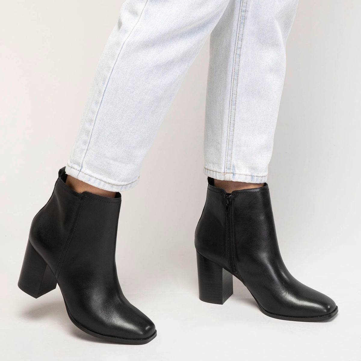 ALDO - Reva Botín Mujer Cuero Negro Aldo