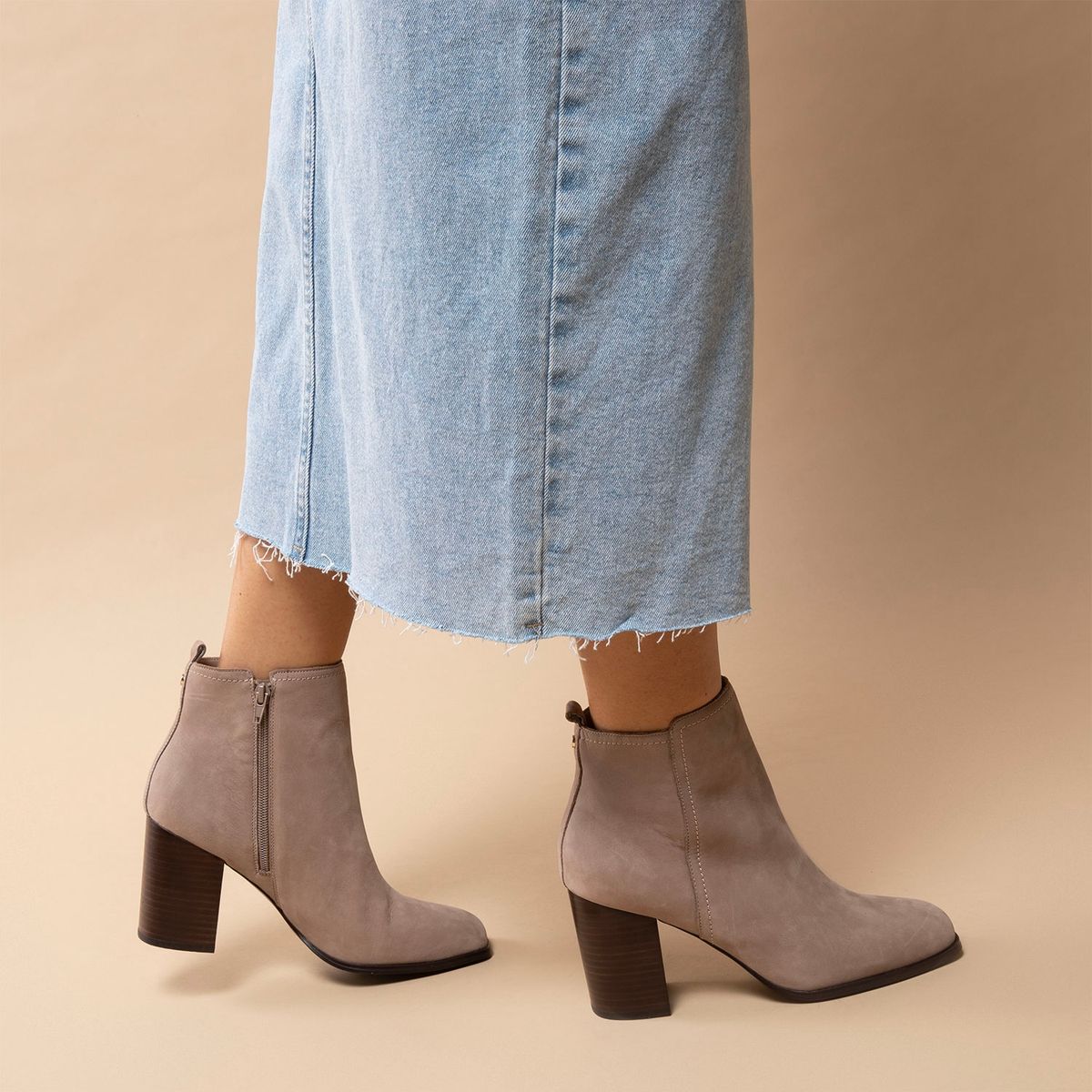 ALDO - Reva Botín Mujer Cuero Beige Aldo