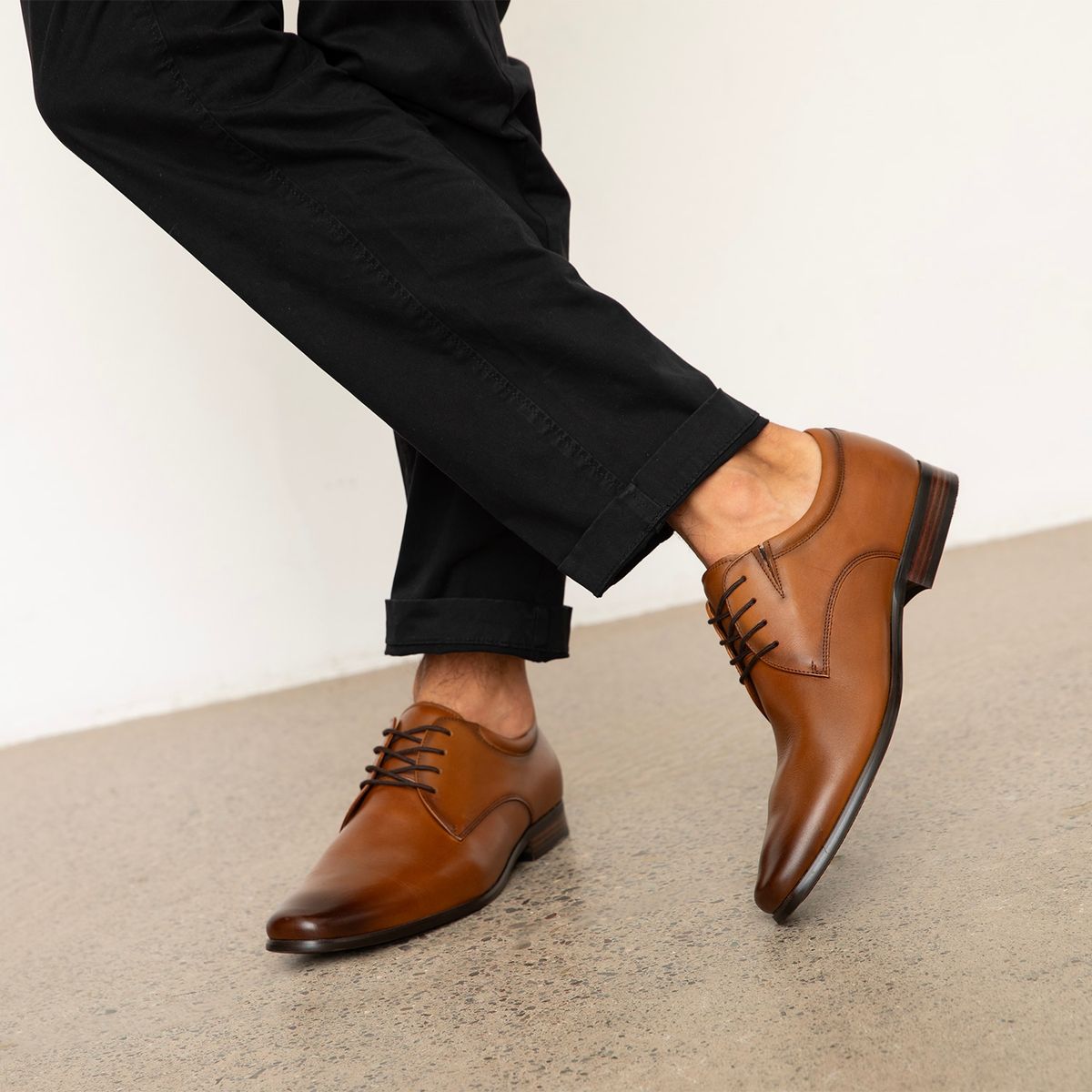 ALDO - Zapato Formal Hombre Cuero Café Aldo