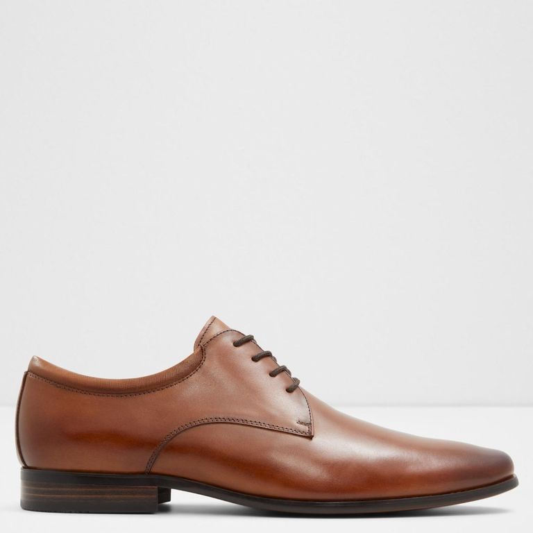 Zapato Formal Hombre Cuero Café