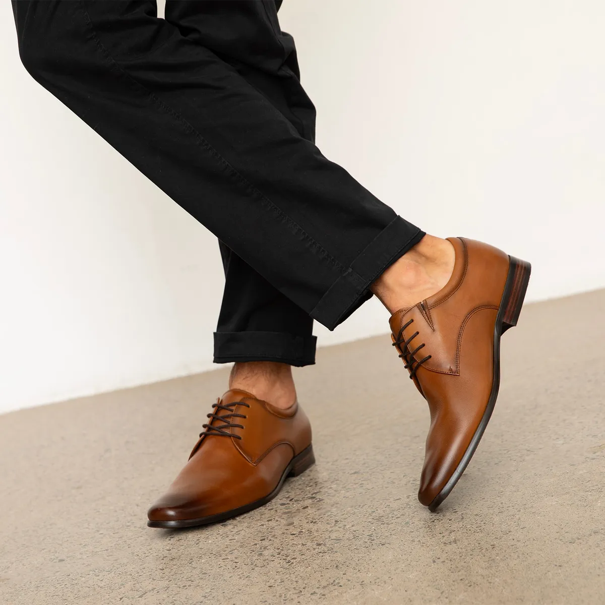 ALDO - Zapato Formal Hombre Cuero Café Aldo