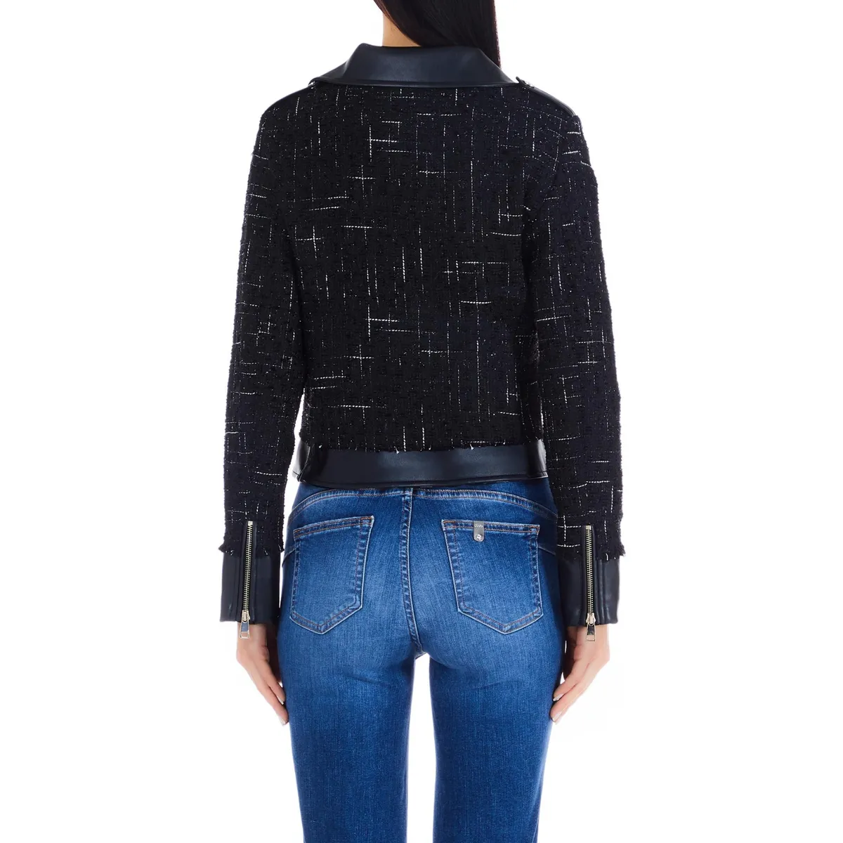 LIUJO - Chaqueta Ecocuero Mujer Liujo