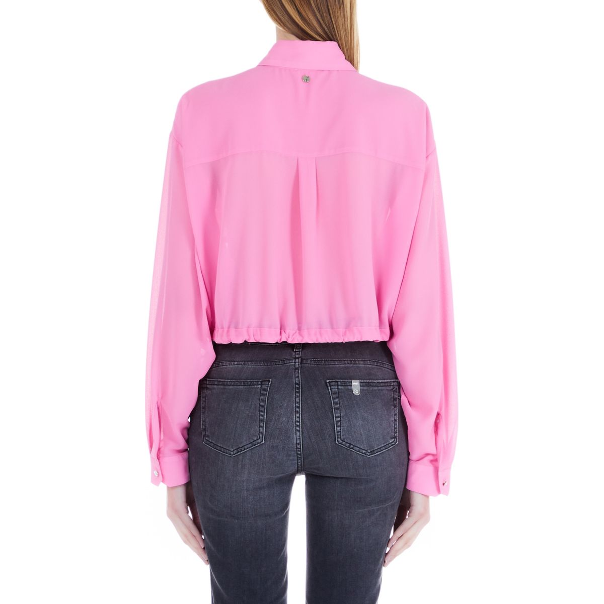 LIU JO - Camisa Corta Manga Larga Mujer Liu Jo