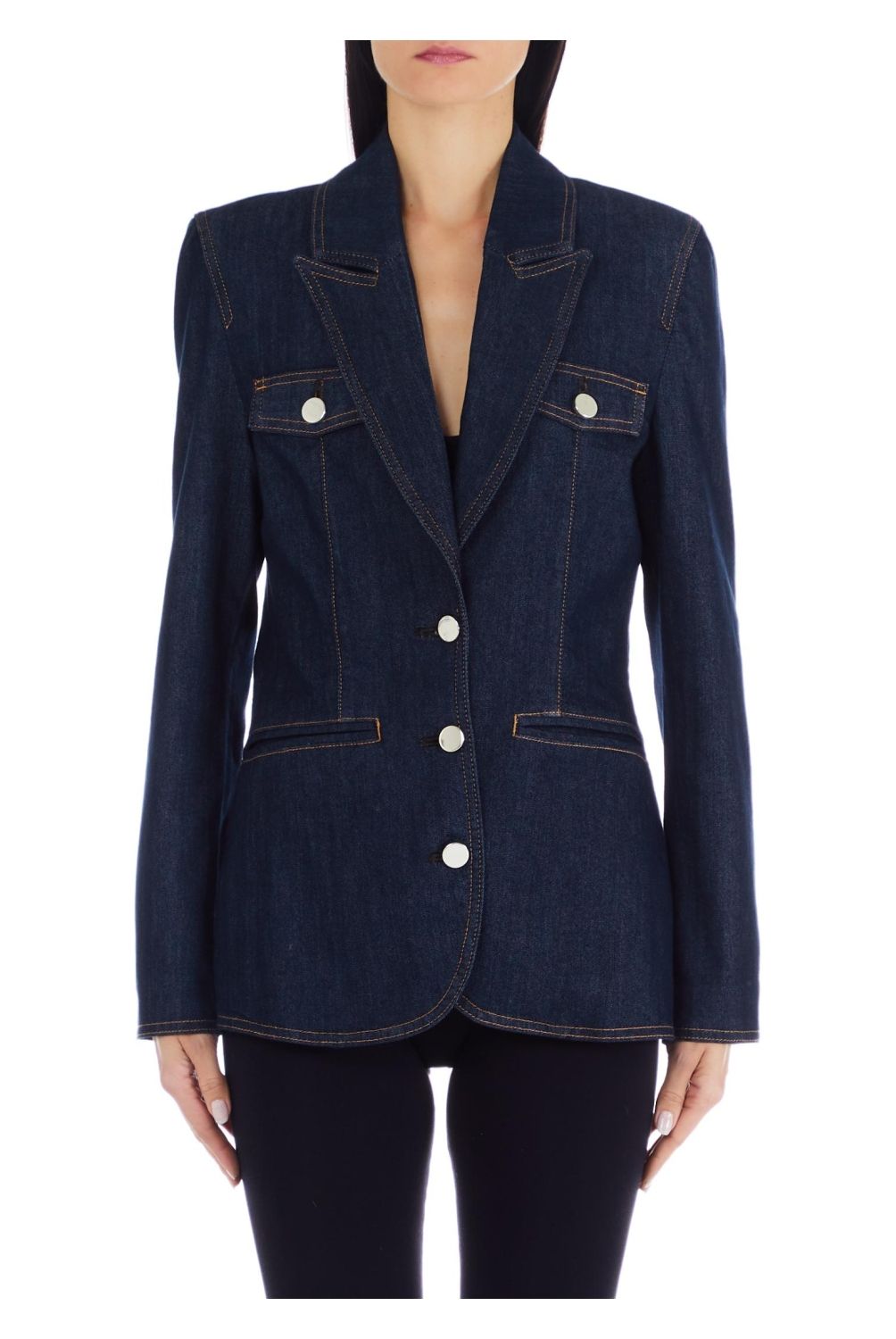 LIUJO - Blazer De Denim Mujer Liujo