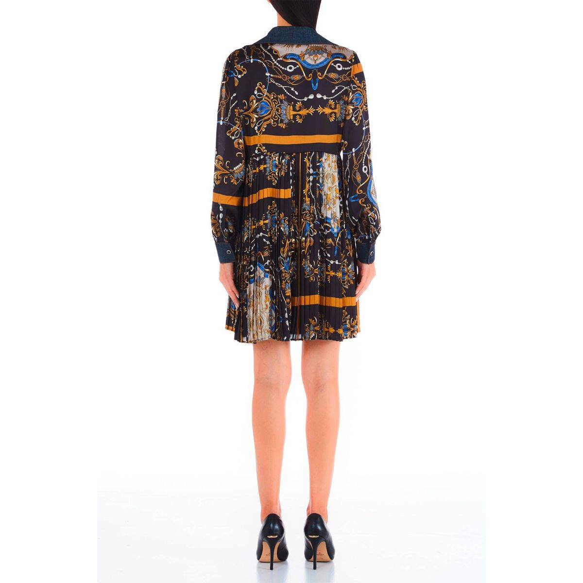 LIU JO - Vestido Camisero Con Estampado De Fular Mujer Liu Jo