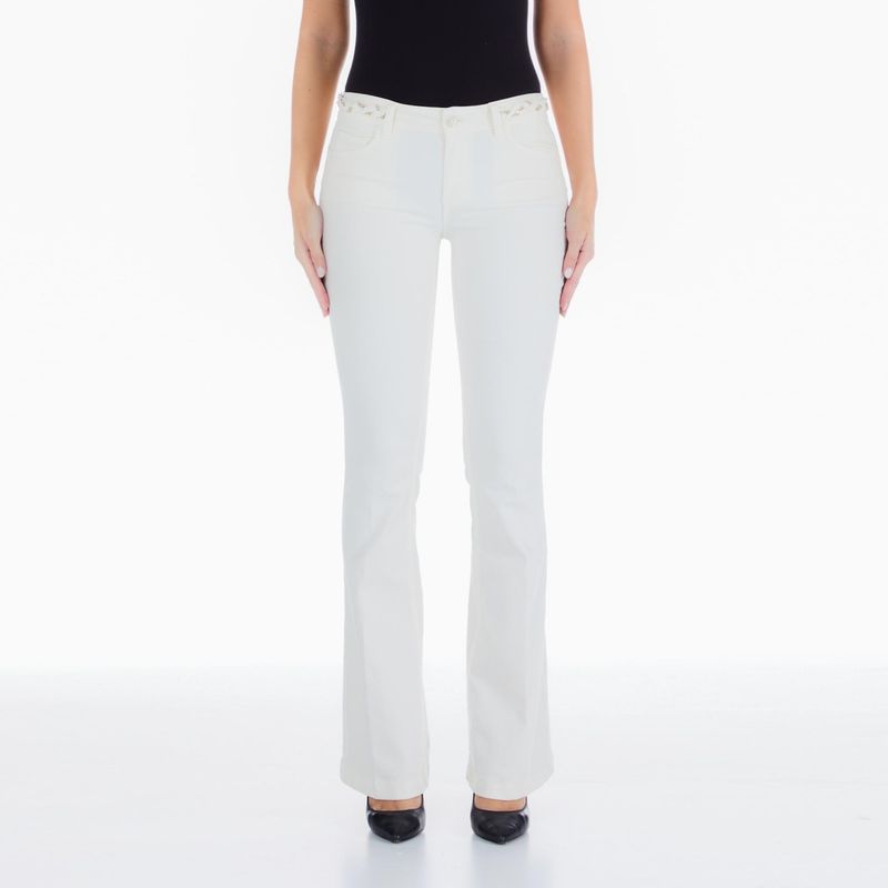 LIUJO - Vaqueros Acampanados Bottom Up  Mujer Liu Jo