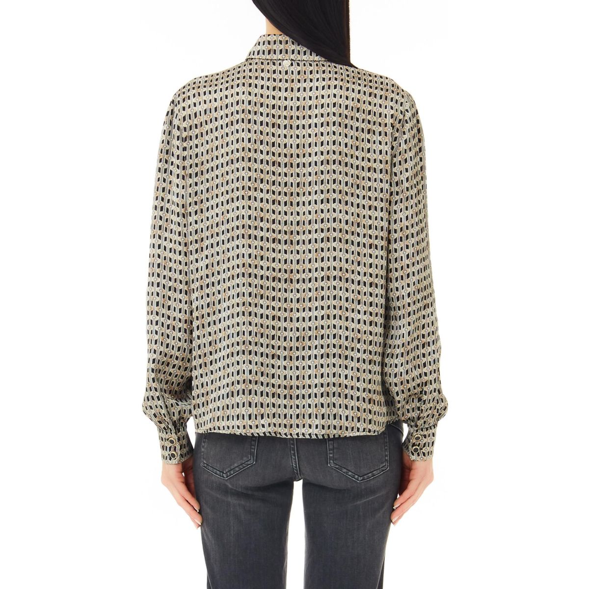 LIUJO - Camisa Estampado Piel de Serpiente Mujer Liu Jo