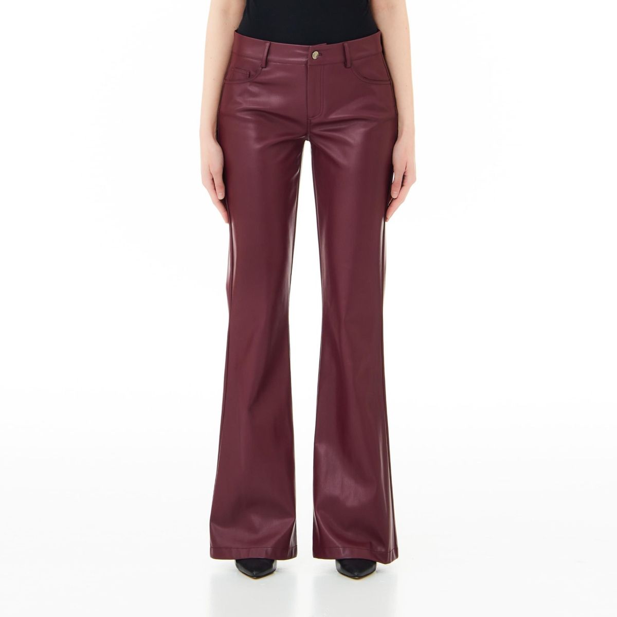 LIUJO - Pantalón De Tejido Revestido Mujer  Liujo