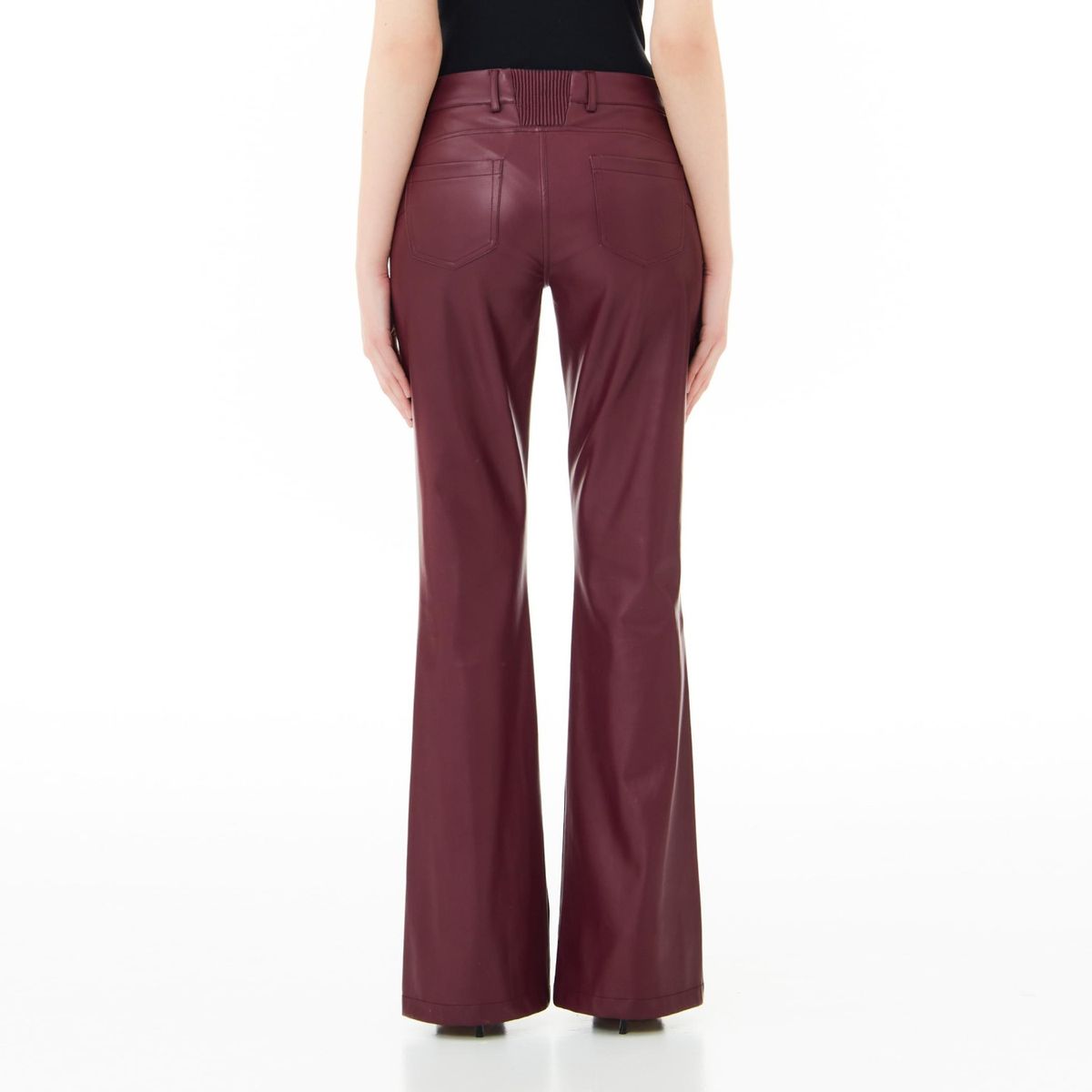 LIUJO - Pantalón De Tejido Revestido Mujer  Liujo