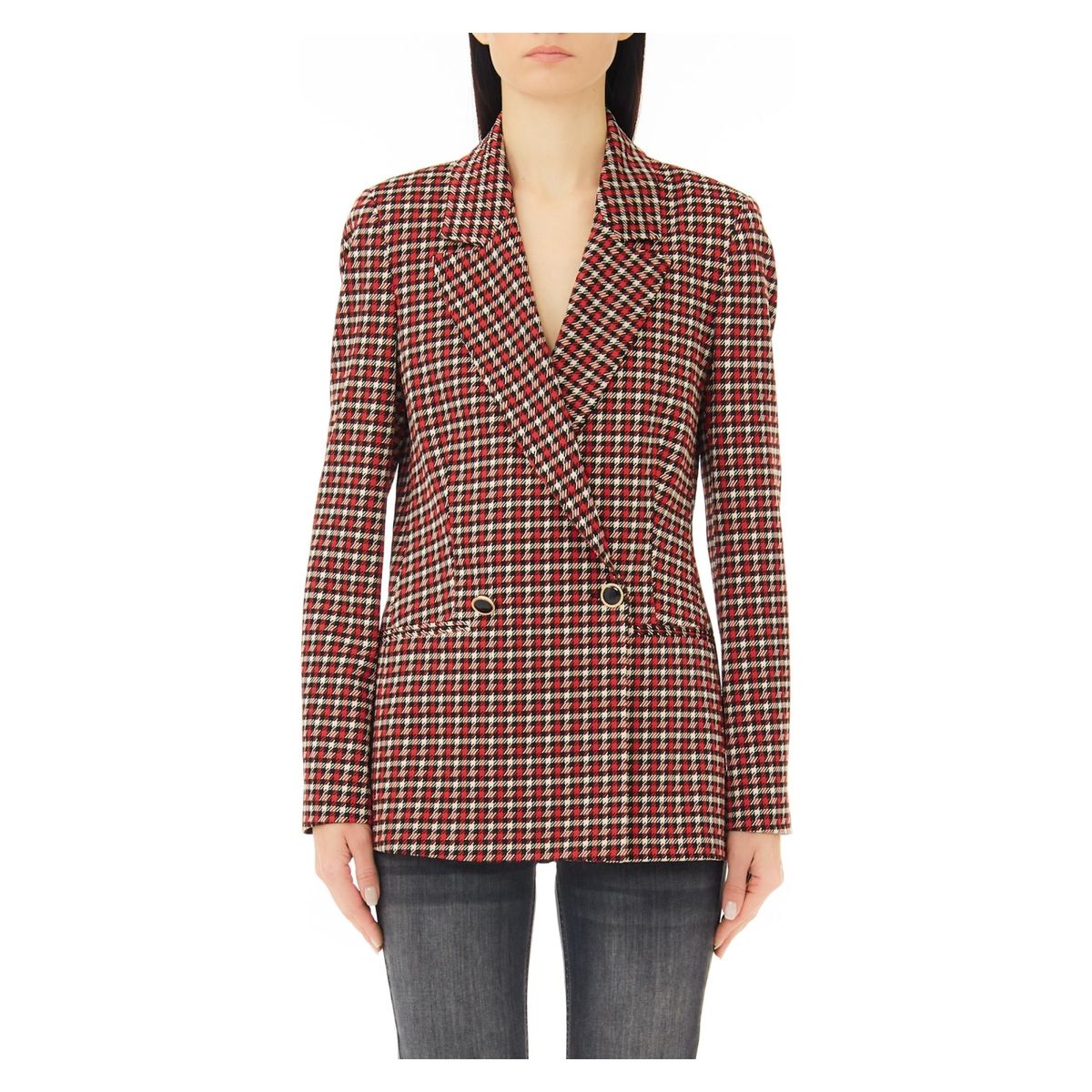 LIUJO - Blazer Pata De Gallo Mujer Liu Jo