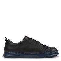 Zapato Hombre Runner Four Negro Cuero